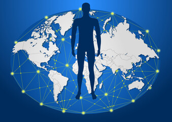 World and men,世界と男性