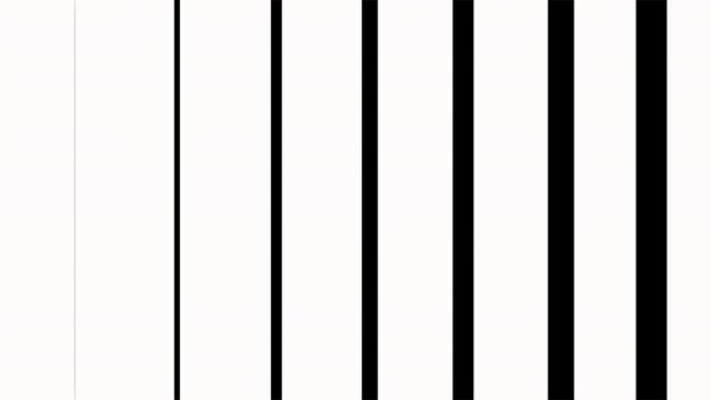 Simple black stripes transition background in 4K UHD resolution, alpha channel.
