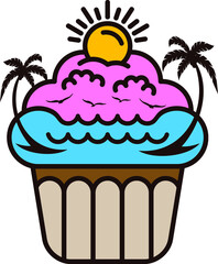 cupcake island logo