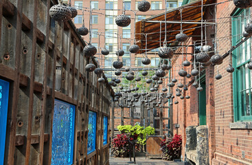 Light festival patio - Toronto, Canada