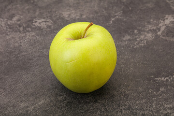 Ripe and sweet green apple