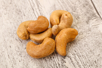 Natural organic Cashew nut heap