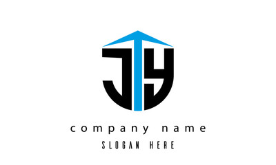 JY shield creative latter logo vector
