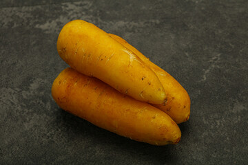 Natural food - Raw Yellow carrot