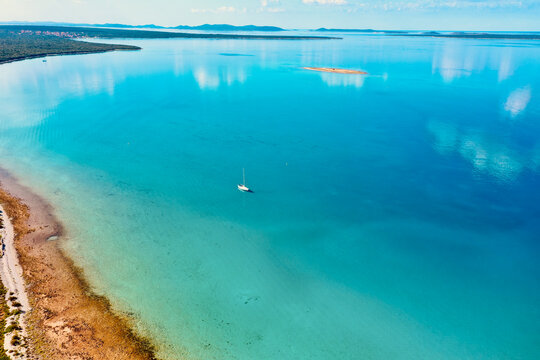 Beach on Island Olib (Croatia)
