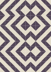 Abstract Geometric Pattern generative computational art illustration