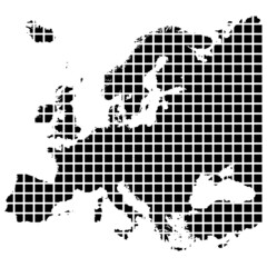 Fototapeta na wymiar europe map