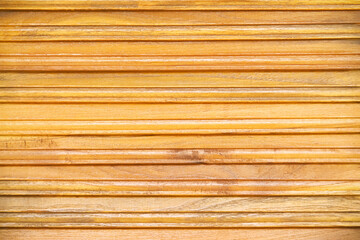 Fototapeta premium Plank wood wall light brown paint in horizontal seamless patterns background