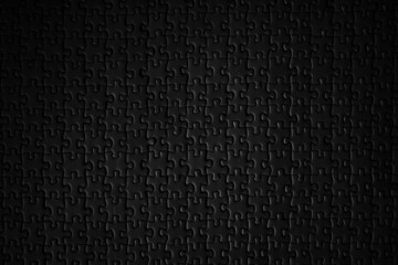 black jigsaw puzzle texture background