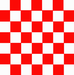red and white chess board