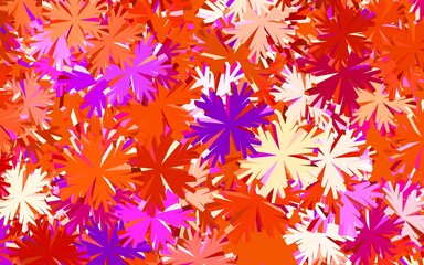 Light Pink, Red vector abstract design with trees, branches.