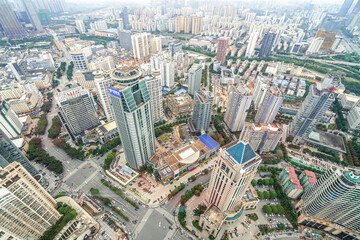 Urban buildings in Nanning, capital of Guangxi Province, China