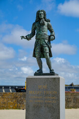 Saint-Malo, statue de Duguay-Trouin