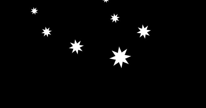 Animated transition, mask black and white, luma matte with alpha channel, background or pattern. lines black