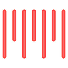 An icon design of music nota