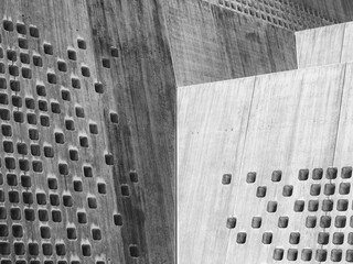 Cement concrete Wall design Geometric pattern texture background