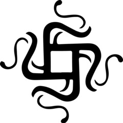 Mandala Art can be used for artwork decoration, coloring or tattoo design.