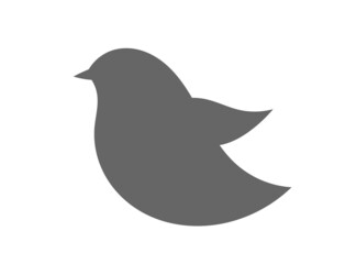 Bird shape icon.