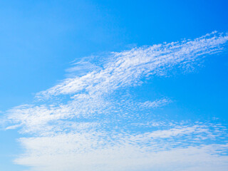 Naklejka na ściany i meble Sky with clouds,Blue skies, white clouds ,The vast blue sky and clouds