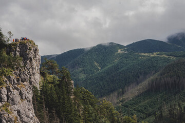 landscape with clouds