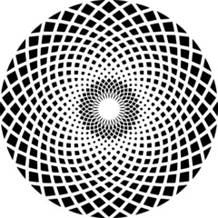 Mandala Art can be used for artwork decoration, coloring or tattoo design.