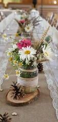 wedding table decoration