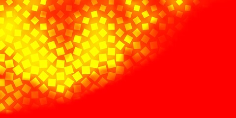 Light Red, Yellow vector template with rectangles.