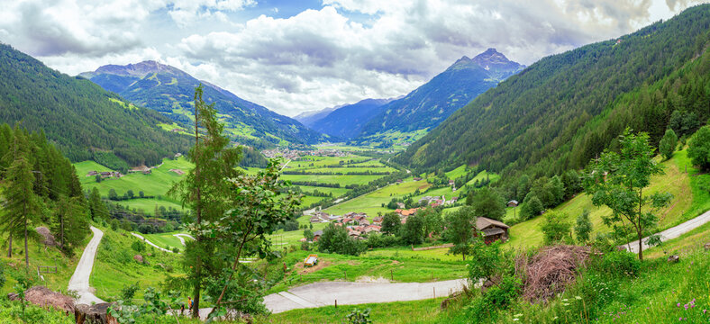 Gemeinde Matrei in Osttirol &Ouml;sterreich im Sommer