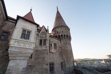 Fototapeta premium Hunedoara, Romania, Corvin Castle, Transylvania,Romania