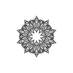 Mandala Art can be used for artwork decoration, coloring or tattoo design.