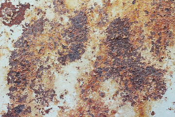 Old rusty iron texture background