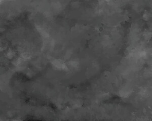Abstract modern black and white painting . Dry brush painted paper , canvas , wall . Textured monochrome background. Elegant black and gray charcoal color chalkboard texture background illustration.