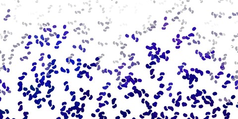 Light gray vector background with random forms.