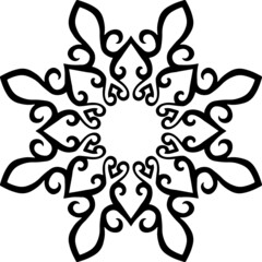 Mandala Art can be used for artwork decoration, coloring or tattoo design.