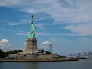 Fototapeta premium The famous statue in USA