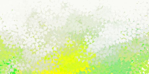 Light gray vector background with polygonal forms.