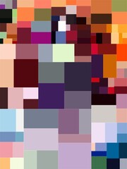 Abstract Colorful Geometrical Artwork Poster,Abstract Graphical Painting Art Background Texture,Modern Conceptual Art,Synthwave Aesthetic Vaporwave ,3D Rendering,3D Illustration