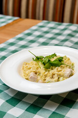 Cheese Penne Pasta with Chicken and Mushroom