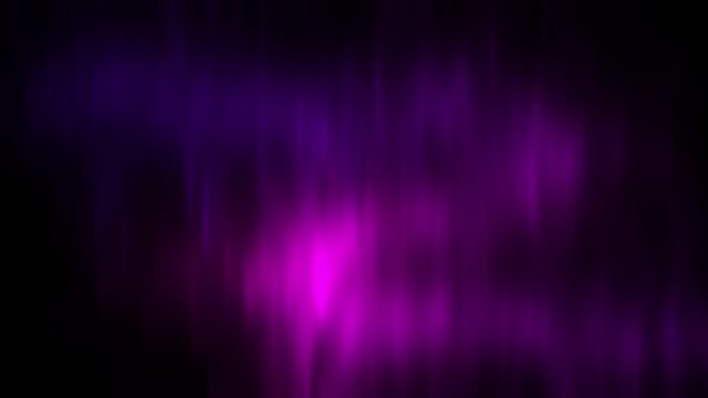 Northern lights on a black background. Lights Pink Purple Animation Loop 4K