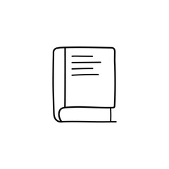 how-to icon, advice icon in flat black line style, isolated on white background 