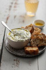 tzatziki yaourt concombre et aneth fait maison