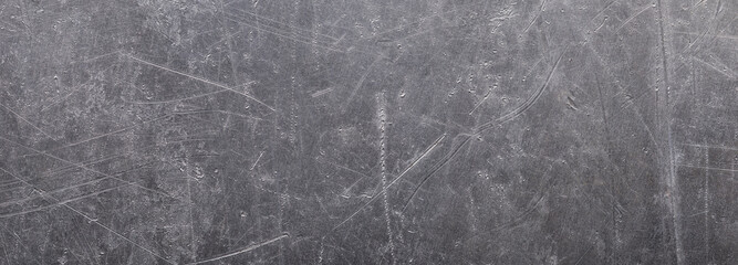 panoramic metal texture, worn steel plate background