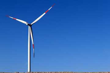 wind turbine against sky