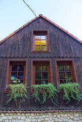 Wooden House Wall