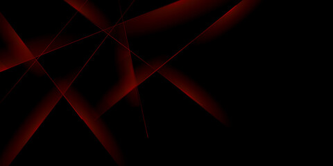 Obraz premium Modern black and red background vector
