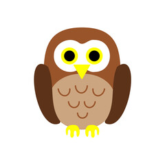 Obraz premium フクロウのイラスト