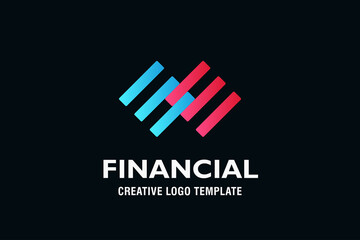 Infinity Logo. Financial Logo Design Template Vector Icons