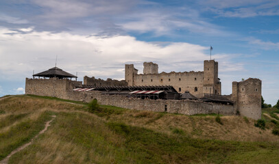 Fototapeta na wymiar view of the Wesenberg Castle in Rakvere