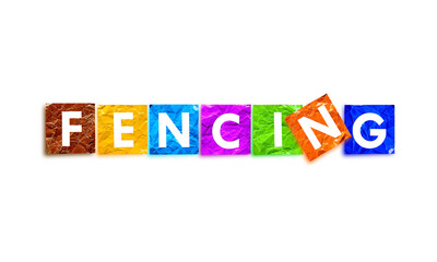 motivational words written on colorful paper with a white base