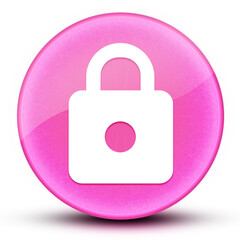 https eyeball glossy pink round button abstract
